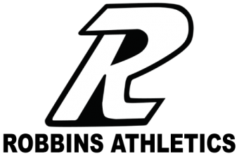 Robbins Athletics Hustle and Heart Scholarship Logo